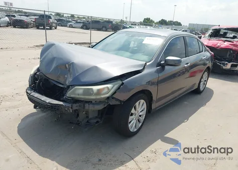 2014 Honda Accord Ex-L V-6 from USA, damaged, VIN 1HGCR3F84EA005657